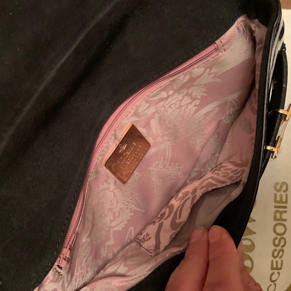 NWT Vivienne Westwood "SEX" clutch black (ITALY) - Picture 7 of 8
